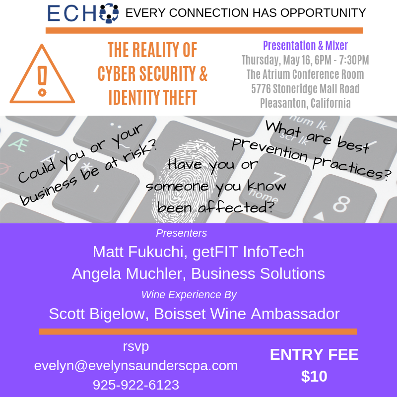 CYBER SECURITY & ID THEFT SEMINAR ON 5/16